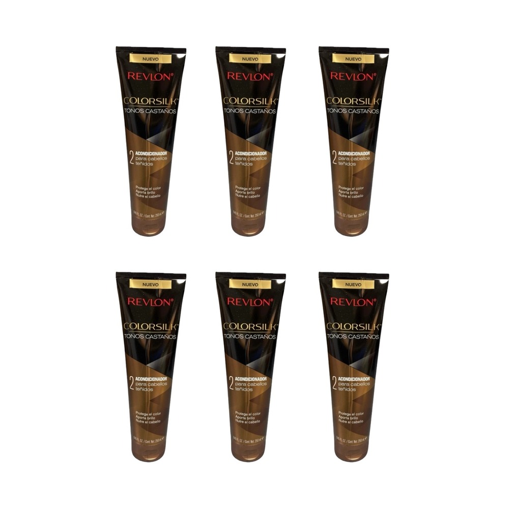 Revlon Colorsilk Conditioner for Brown Hair 8.45oz Shine & Nourish Lot of 6